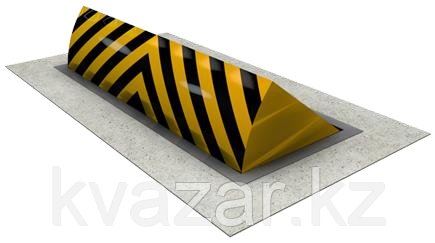 Дорожный блокиратор "БД"-2000мм электромеханический с защитной шторкой. толщина"боевой" крышки 12 мм. категория К-12 (РК)