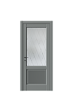 Межкомнатные двери D 4 FL (стекло2) Дверь высотой от 1,8 m до 2,3 m Ширина от 0,4 до 0,95
