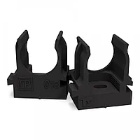 Промрукав PR13.0131 Крепеж-клипса для труб для прямого монтажа черная в п/э d16 мм (100шт/1100шт уп/кор)