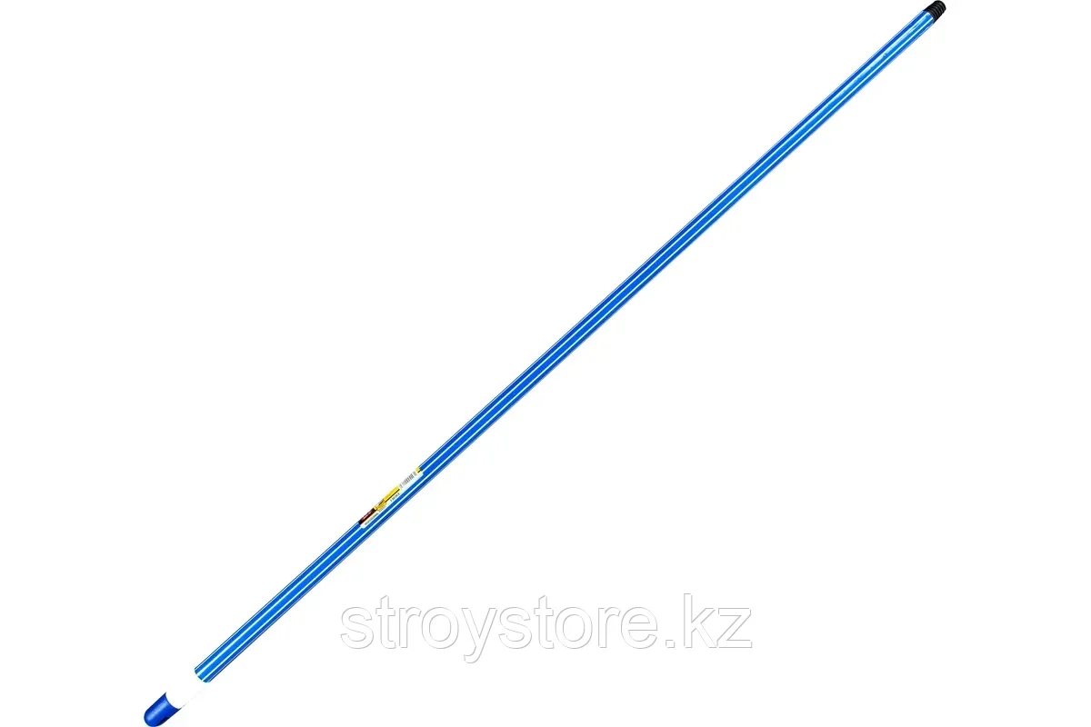 Ручка облегчённая, двухкомпонент покрытие с резьбой, для щеток, STAYER 130 см