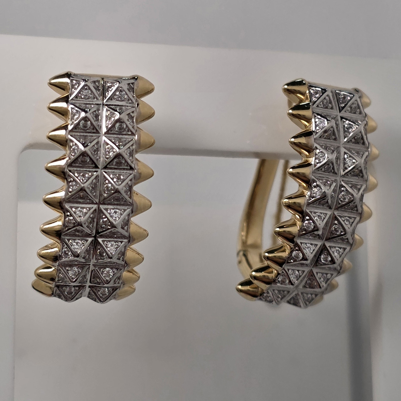 Золотые серьги 6,02гр, 585 проба, фото 1