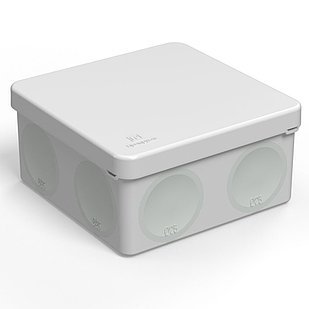 Коробка распределительная 60-0300 для прямого монтажа двухкомпонентная безгалогенная HF 100х100х50