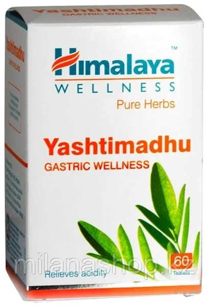 Яштимадху Хималая( ( Yashtimadhu Himalaya ) при заболеваниях ЖКТ 60 таб