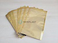 Золотой вакуумный пакет PET/PE, 200х300 мм, 65 мкм золото