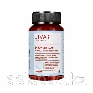 Меморика ( Memorica Jiva ) для улучшения памяти, 120 таб, фото 1