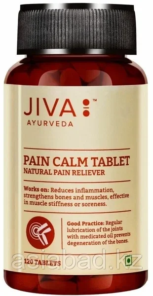 Пейн Кальм ( Pain Calm Jiva ) болеутоляющее, 120 таб, фото 1