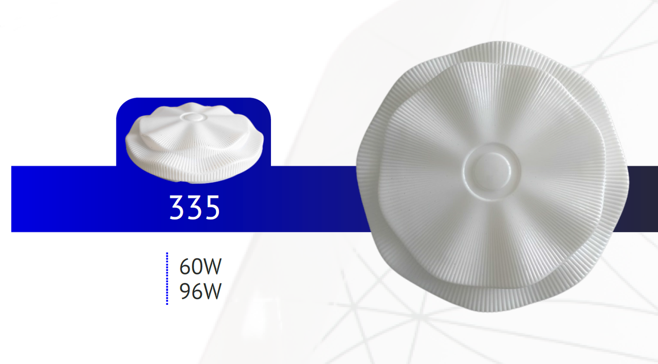 Потолочный плафон/светильник НП 335 96W, фото 1