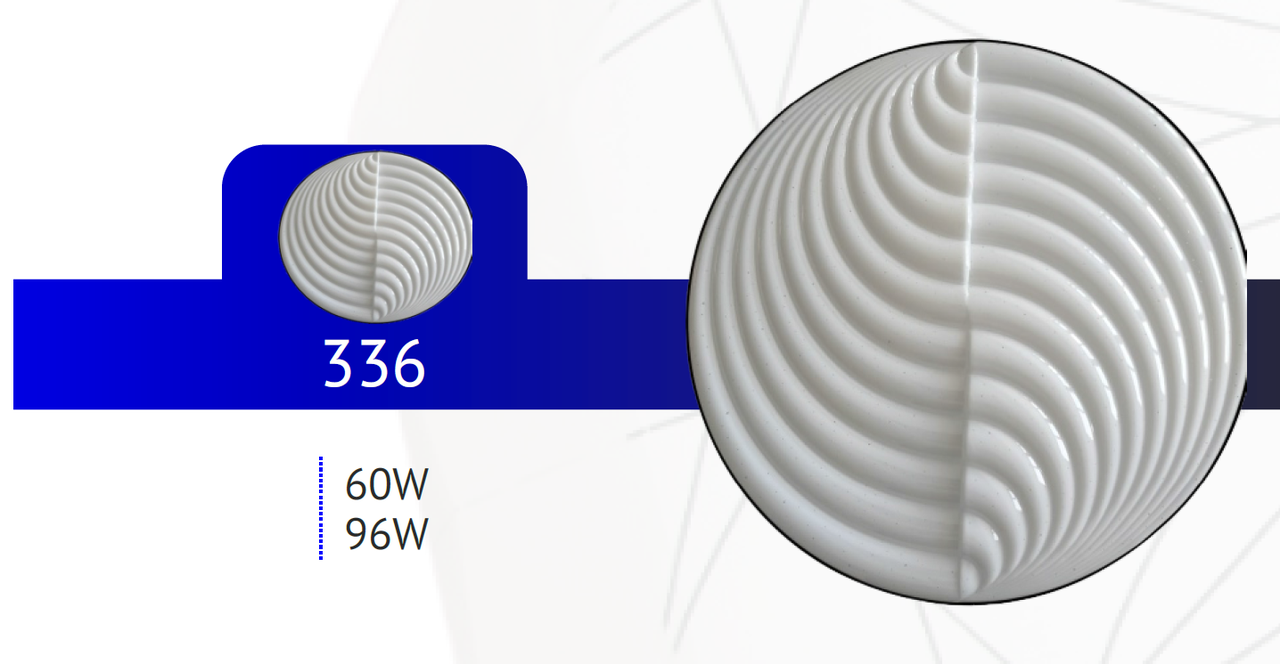 Потолочный плафон/светильник НП 336 96W, фото 1