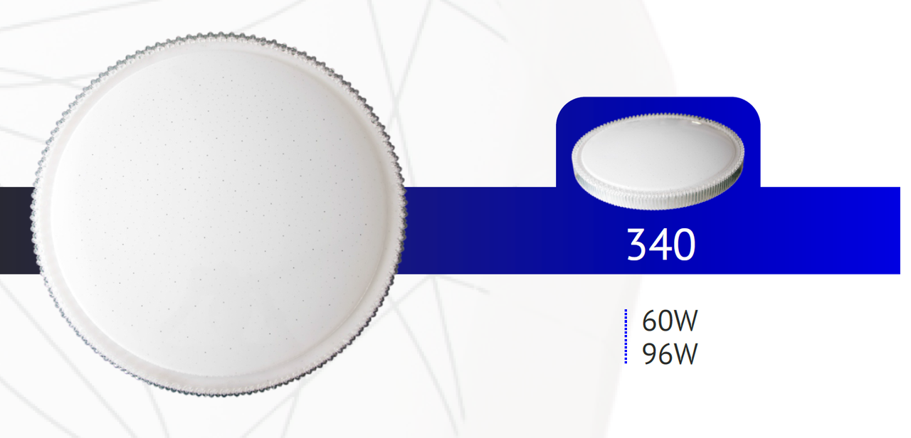 Потолочный плафон/светильник НП 340 96W PROSVET, фото 1