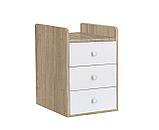 Кроватка - трансформер Фея 1100 вяз-белый, фото 4