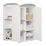 Кроватка - трансформер Polini kids Ameli 800 белый-серый, фото 2