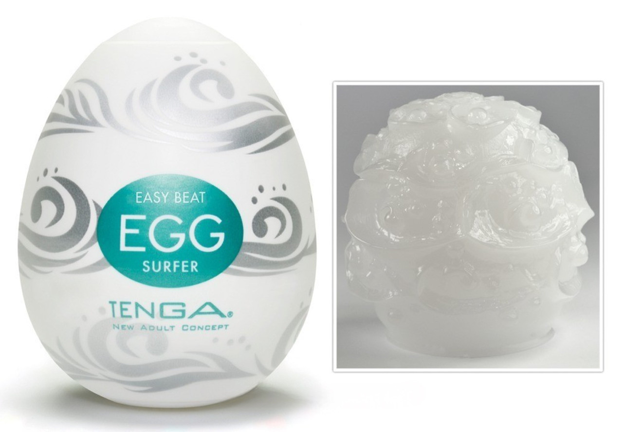 TENGA №12 Стимулятор яйцо Surfer, фото 1