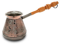 Медная турка для варки кофе 400 мл (Станица)