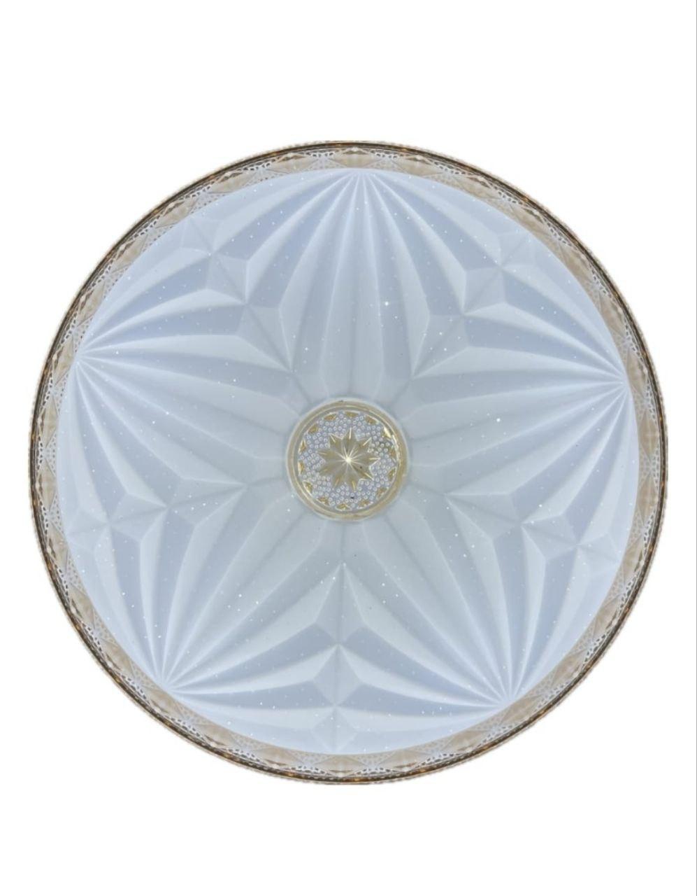 Потолочный плафон/светильник НП Лилия золото 60W PROSVET, фото 1