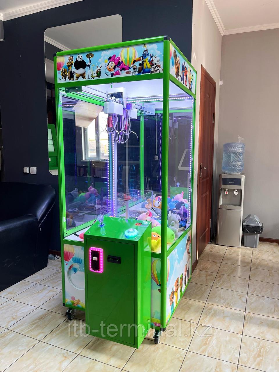 Игровой аппарат с игрушками хватайка, фото 1