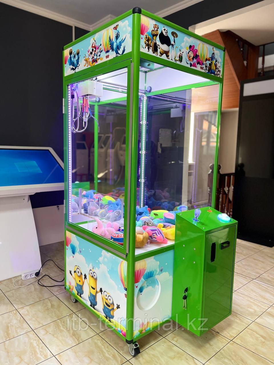 Игровой аппарат с игрушками хватайка, фото 1