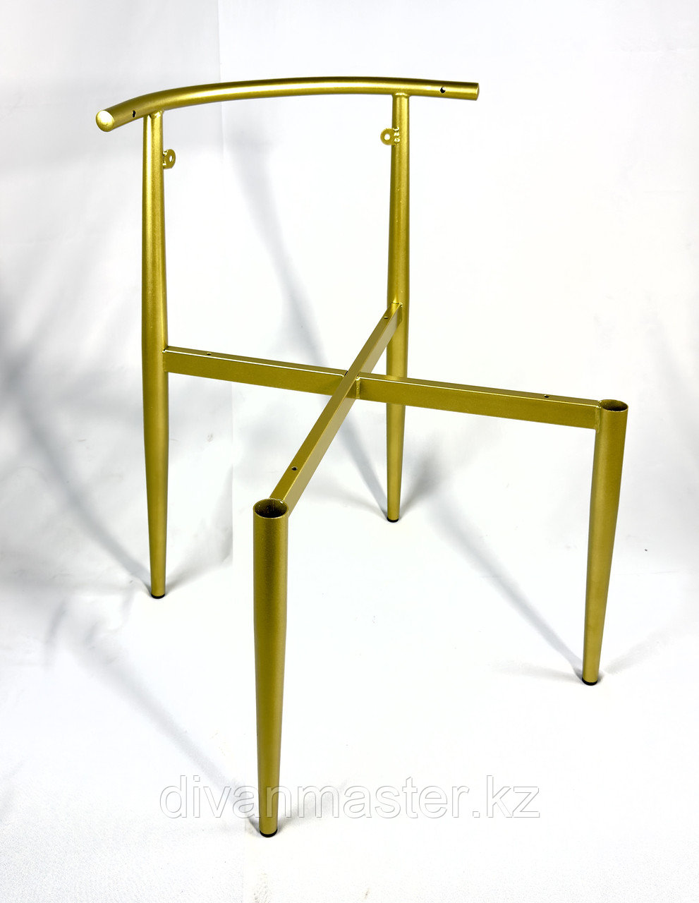 Каркас прямого стула, сталь, высота 40 см, из трубы 20 мм