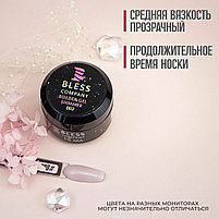 Builder gel "Bless" с шиммером 15 мл, №2. Скульптурирующий гель. Гель для наращивания., фото 3