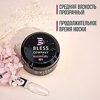 Builder gel "Bless" 15 мл, №1. Скульптурирующий гель. Прозрачный гель для наращивания., фото 6