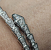 Золотой набор с бриллиантами (кольцо 17.5-18.5р M 0.6Сt VS1/G EX, серьги 1.2Ct,VS1/H EX браслет 3,08Ct VS1/H EX,размер M(18-18.5), фото 11