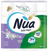 Туалетная бумага 3-слойный 32 шт, первичная целлюлоза