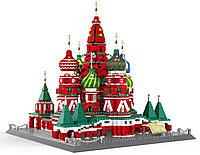 Конструктор Wange архитектура собор Василия Блаженного 6213, 3213 деталей