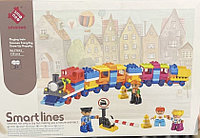 Конструктор Паровоз, блочный, 139 деталей