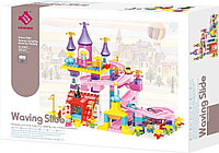 Конструктор Smoneo Сказочный замок с горкой, 162 детали