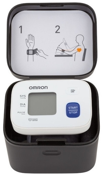 Тонометр Omron RS2 HEM-6121-RU автоматический на запястье