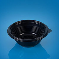 Контейнер суповой ПР-МС-350 ПП черный 350мл (540шт. в коробке)