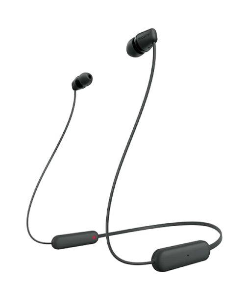 Sony WIC100B.E Наушники-вкладыши WI-C100 беспроводные черные, фото 1