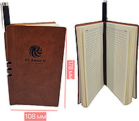 Планировщик бюджета Yalong Planner, A6, 112 л, коричневый