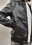 Мужская кожаная куртка, фото 5