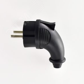 Штепсель PR410P угловой IP44 PROSVET