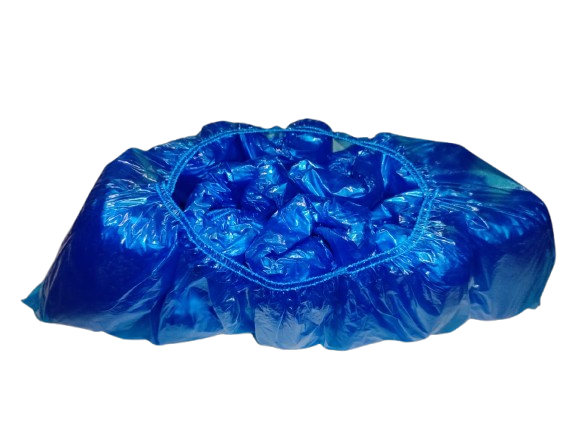 Бахилы прочные 20 мкр с ДВУМЯ резинками, ФАСОВАННЫЕ