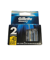 Gillette Mach 3 (2 кассеты) сделано в Бразилии