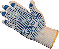 Перчатки строительные Капкан, универсальные, хлопчатобумажные