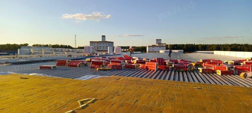 Ремонт оцинкованной плоской кровли