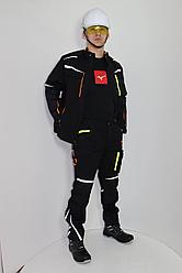 Костюм рабочий летний Horizon черный