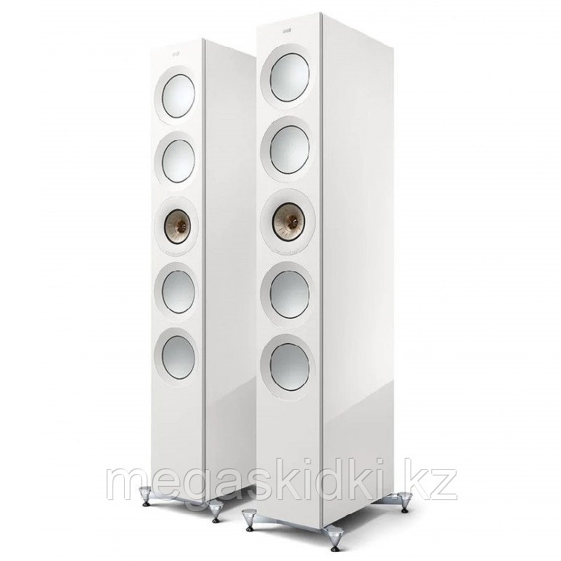 Напольная акустика KEF Reference 5 Meta High Gloss White/Champagne (Великобритания)