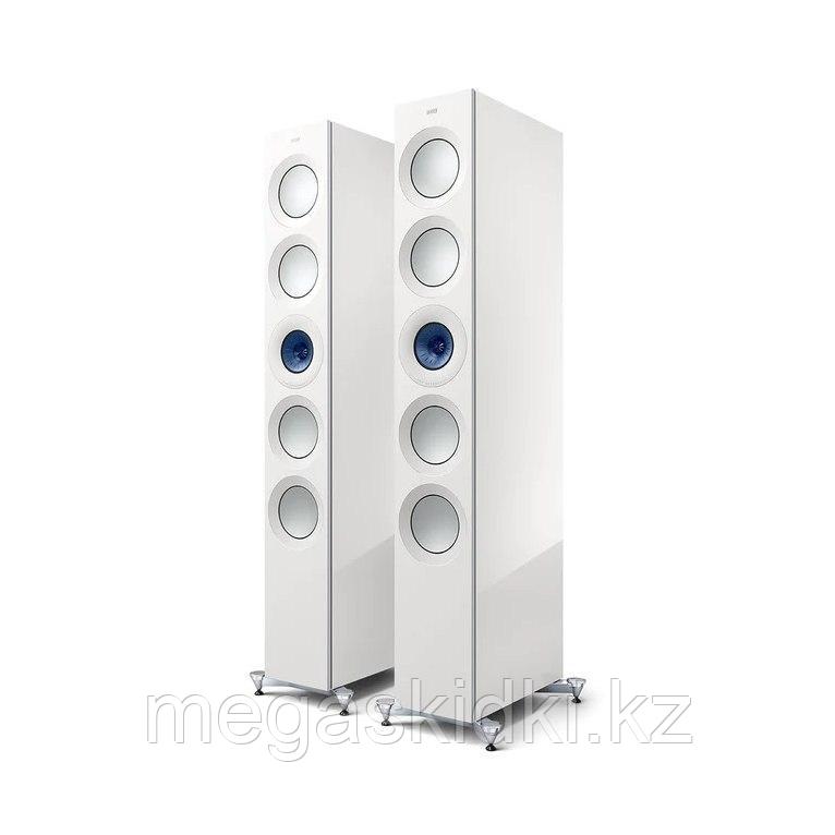 Напольная акустика KEF Reference 5 Meta High Gloss White/Blue (Великобритания), фото 1
