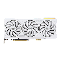 Видеокарта ASUS GeForce RTX4070Ti SUPER OC, GDDR6X 16GB 256-bit 2xHDMI 3xDP TUF-RTX4070TIS-O16G-BTF-WHITE