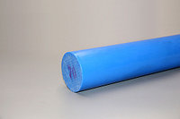 Капролон стержень Ф 70 мм MC 901 BLUE (1000 мм, 4,8 кг) синий Китай