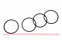Кольцо 063-068-30 (062.0-3.0) NBR70