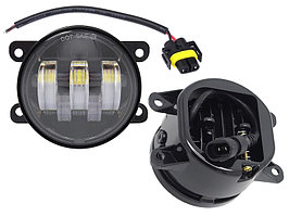 Противотуманная фара на Nissan Pathfinder 2004-14 LED белый-желтый (SAT)