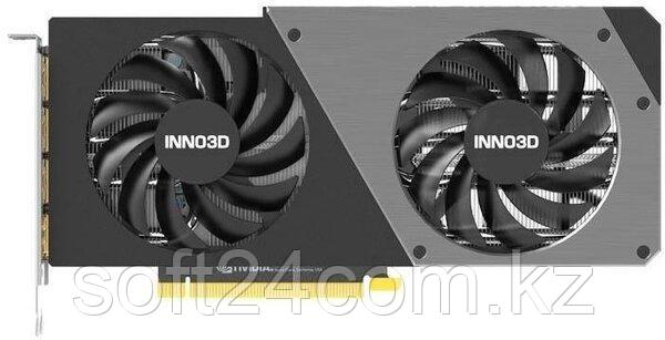 Видеокарта Inno3D GeForce RTX4070 Twin X2, 12G GDDR6X 192-bit HDMI 3xDP N40702-126X-185252N