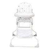 Стульчик для кормления Polini kids 252 Звездное сияние белый-серый, фото 3