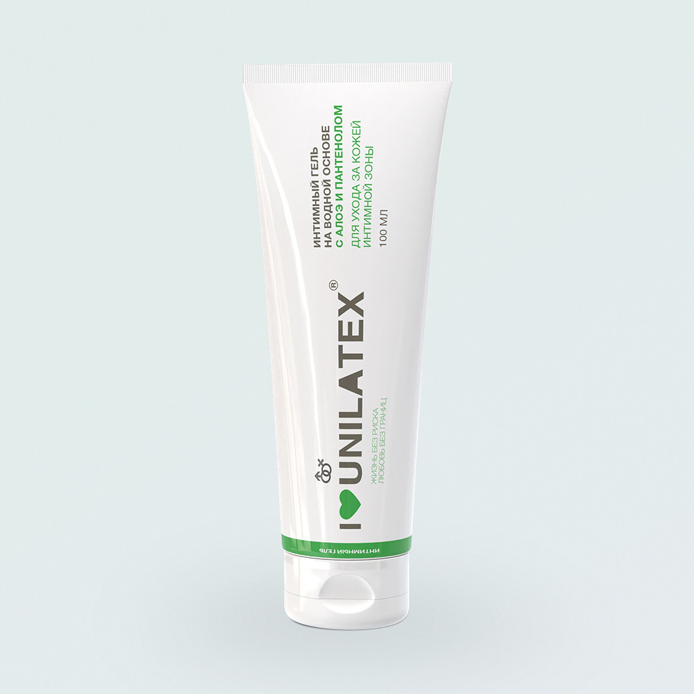 Unilatex Интимный гель-лубрикант Aloe Vera+Vitamin E, 82 г.