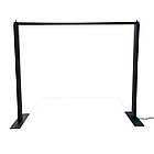 П — образная металлическая стойка для ЖК панелей в комплекте с адаптером питания, фото 2