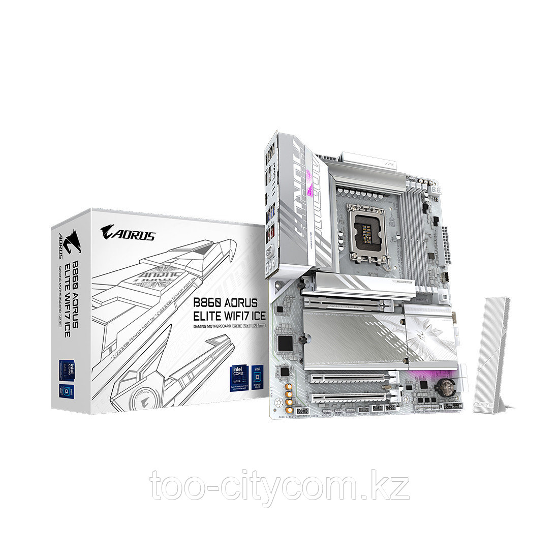 Материнская плата Gigabyte B860 A ELITE WF7 ICE, фото 1